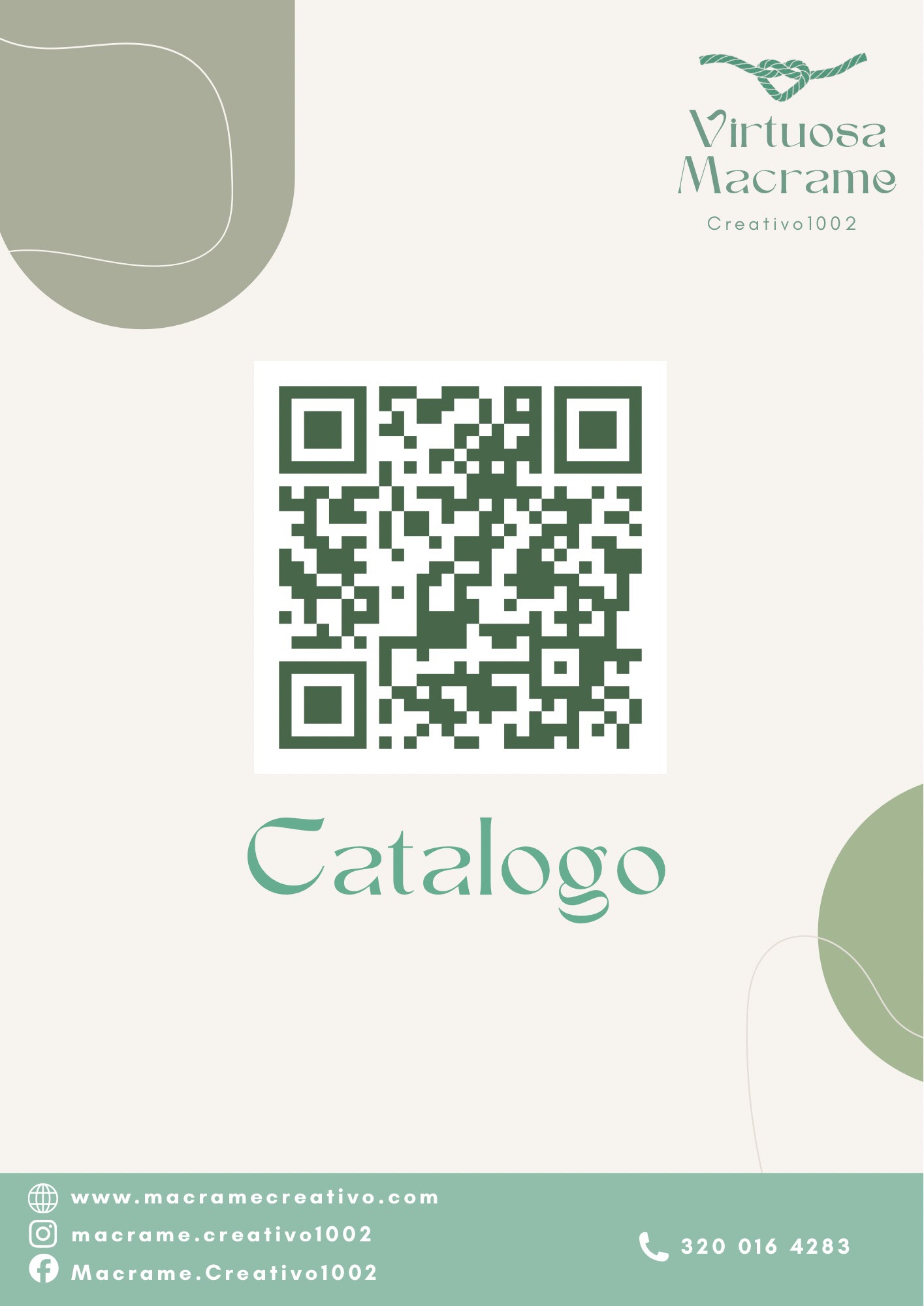 Codice QR Catalogo Macrame.Creativo1002